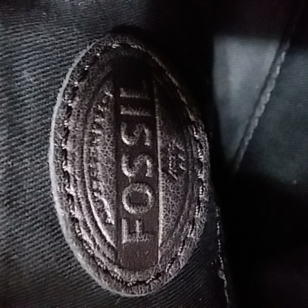 Fossil Stripe Canvas Crossbody Bag - image 8